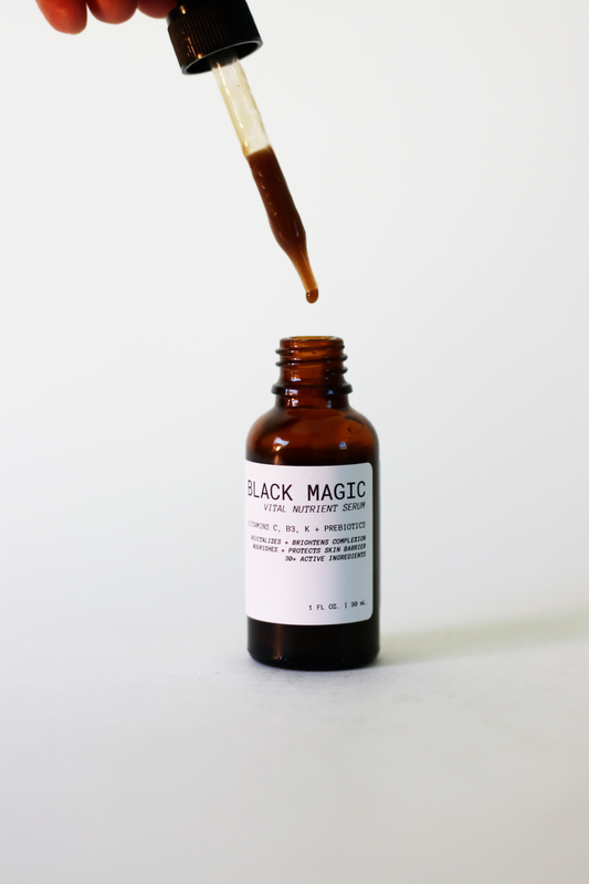 BLACK MAGIC | Vital-Nutrient Renewal Serum • 3% Niacinamide + 2% Vitamin C (MAP) + 2% NAG