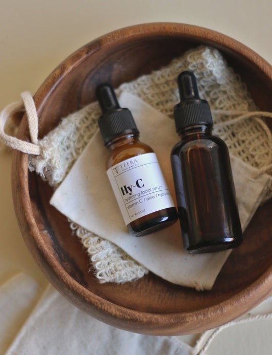 Hy-C | Hydrating Vitamin Serum • with vitamins C, B3, B5, and K, plus GABA & NAG