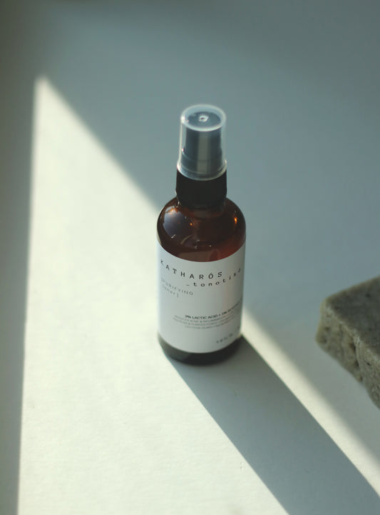 KATHARÓS _ tonotikó | PURIFYING toner • for ACNE-PRONE SKIN